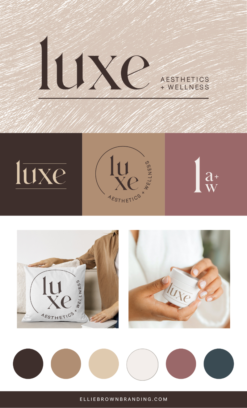 BRAND AND WEBSITE DESIGNER SHARES A NEW CLIENT EXPERIENCE OF NEW BRAND IDENTITY FOR A MED SPA